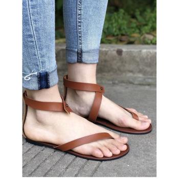 43夏天大碼涼鞋女鞋сандалий женщ flat shoes women