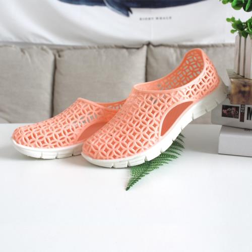 越南溫突女士包頭沙灘鞋時尚防滑透氣廣場跳舞夏季洞洞涼鞋旅游鞋