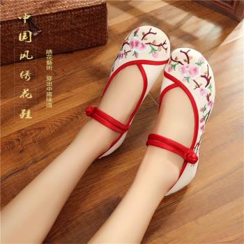 老北京布鞋漢服中國風淺口舞蹈鞋