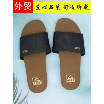 一字拖鞋女外穿新款外貿環保居家防滑防水時尚百搭沙灘夏天休閑潮
