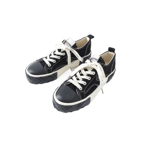 諾諾E站【TPN】2025新款 休閑時尚百搭學生系帶帆布鞋板鞋透氣女