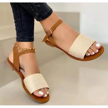 women flat sandals big size 43 summer shoes 大碼女平跟涼鞋