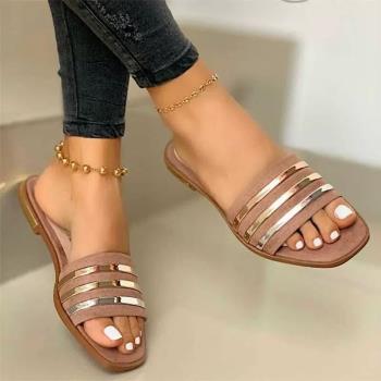 women flat sandals big size 43 summer shoes 大碼女平跟涼鞋43