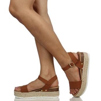 2019 women wedge sandals big size 43shoes 鉚釘魚嘴大碼涼鞋女