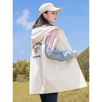 中長款外套少女秋裝韓版風衣