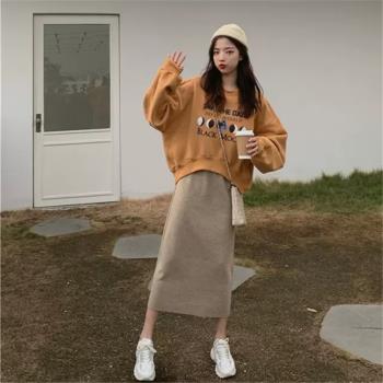 春季ins設計感小眾韓版圓領衛衣