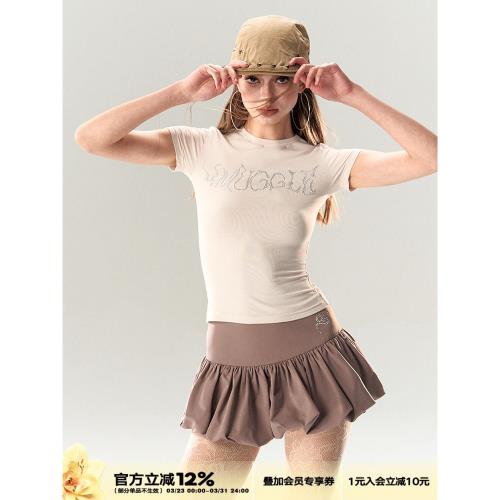 【i-dle趙美延同款】迷你花苞短裙辣妹性感短裙A字蓬蓬裙女防走光