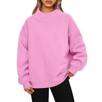 Long sleeve turtleneck fleece movement長袖高領運動衫加絨衛衣