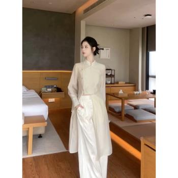 新中式國風禪意改良旗袍上衣漢服