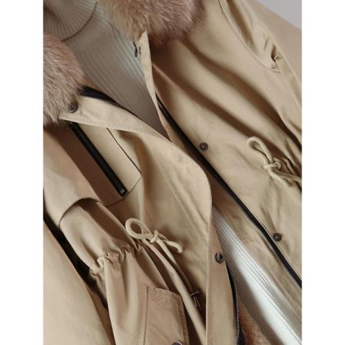 皮毛一體派克服大衣外套內膽