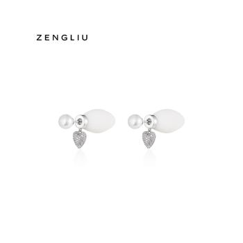 ZENGLIU個性健身仿珍珠女設計師