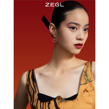 ZEGL禮物小老虎女新年春節設計師
