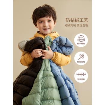 兒童女寶寶保暖外套輕薄羽絨服
