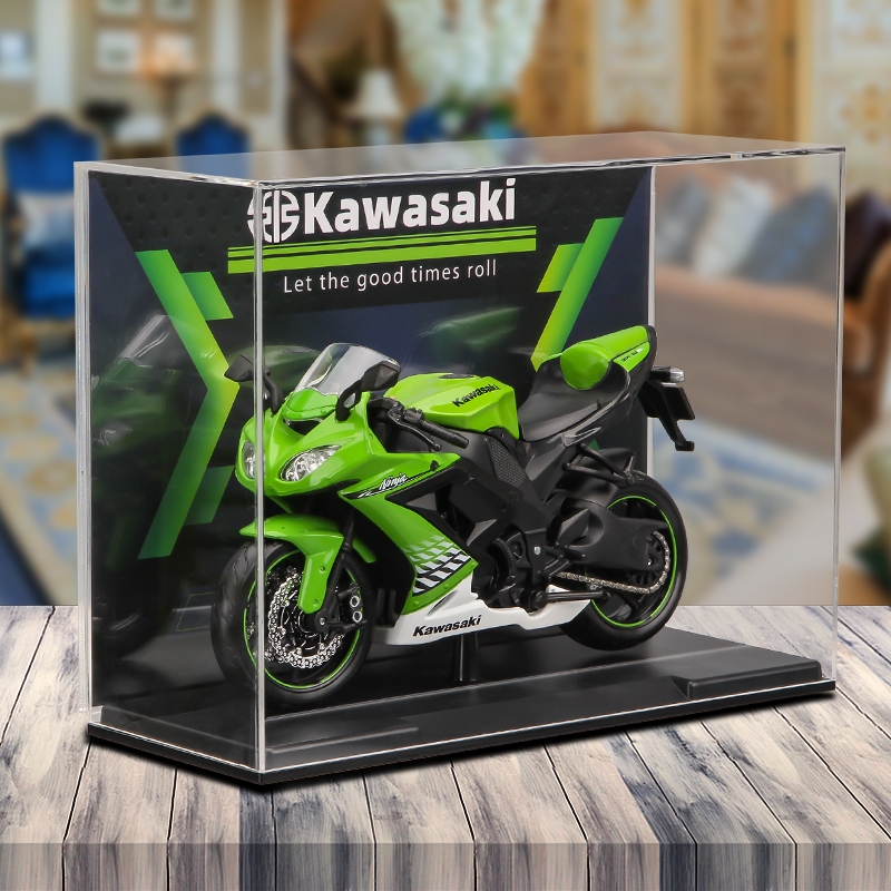 美馳圖1:12川崎ZX-10R摩托車模型6R忍者機車車模仿真摩托擺件禮物|合金