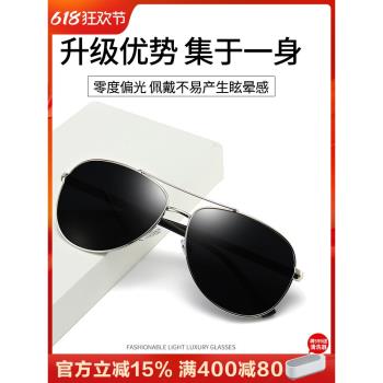 太陽鏡潮變色眼鏡男士開車專用駕駛鏡偏光鏡眼睛可配度數近視墨鏡