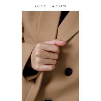 【Judy ladies】 UP/博主熱門推薦 麻神開口戒 可調節戒指