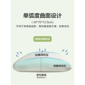 博洋泰國天然家用單人加長乳膠枕