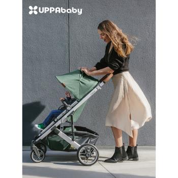 UPPAbaby Cruz V2高景觀可坐躺折疊新生嬰兒車避震雙向寶寶手推車