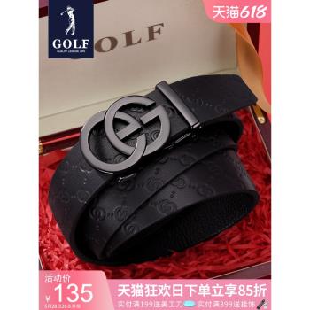 GOLF商務年輕人休閑男士皮帶