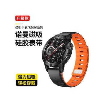 佳明飛耐時矽膠磁吸表帶