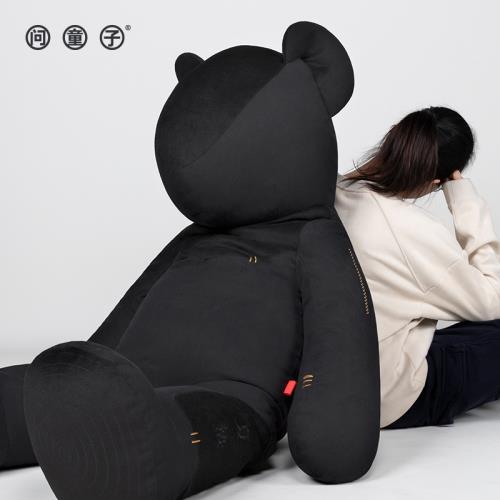 問童子 熊大偶夏蟄 安睡陪伴玩偶超大毛絨公仔抱枕創意禮物