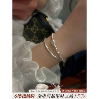 AMO星光璀璨女小眾設計珍珠手鏈
