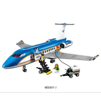 城市系列機場航站樓候機60104兒童益智拼裝中國積木玩具禮物02043