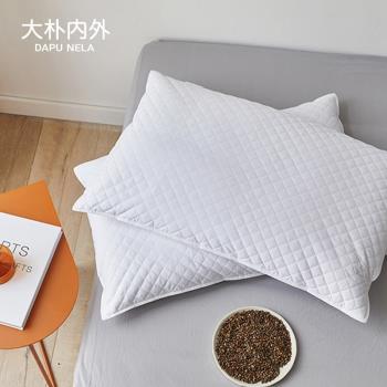 大樸內外A類護頸蕎麥枕硬枕芯成人睡眠枕芯舒頸草本家用單人枕頭