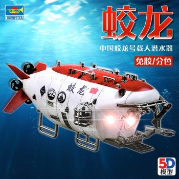 小號手載人潛水器模型