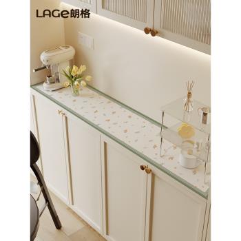 奶膚級Q彈矽膠桌布防水防油防燙免洗清新簡約電視櫃鞋櫃茶幾桌墊