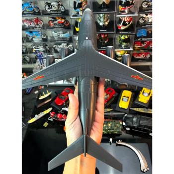 1：144合金飛機模型中國軍機系列運20運輸機成品擺件配合金支架