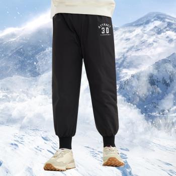 東北哈爾濱雪鄉旅遊裝備男童羽絨褲冬季保暖女童兒童防寒零下30度