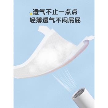 小布頭隔尿墊嬰兒一次性防水透氣魔術貼三角巾尿片T型紙尿褲尿布