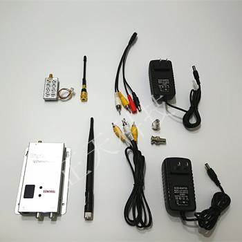 1.2G無線音視頻傳輸器 1W圖傳模組 監控發射模組 影音收發器