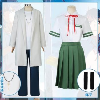 鈴芽戶締cos服巖戶鈴芽宗像草太cosplay風衣外套鈴芽之旅cos服裝