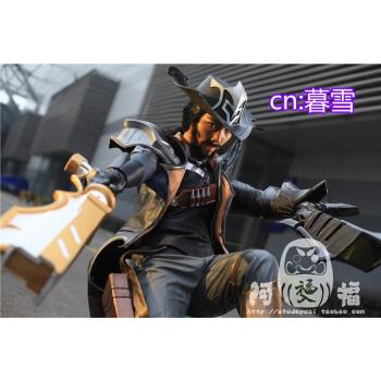 【阿福】lol 英雄聯盟西部魔影 盧錫安（lucian） cos全套cosplay