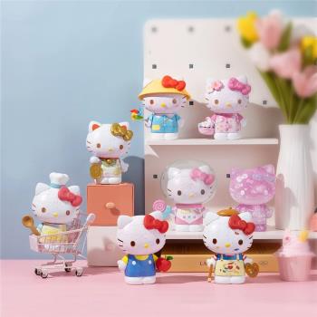 Hello Kitty拼圖春游3djp手辦