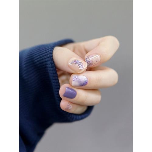 烤燈款 光療貼紙 韓國 ohora 凝膠美甲貼 手指甲貼半烤光療美甲貼