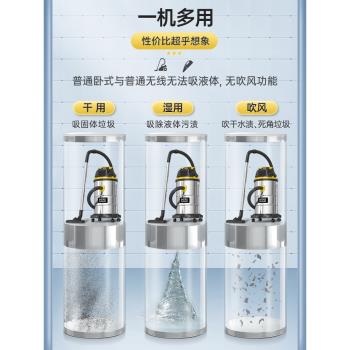 舒蔻美縫專用吸塵器裝修大吸力家用保潔洗車店幹濕兩用強力大功率
