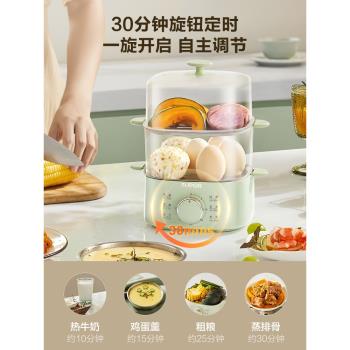 蘇泊爾煮蛋器蒸蛋器煮雞蛋全自動家用小型多功能電蒸鍋蒸煮早餐機