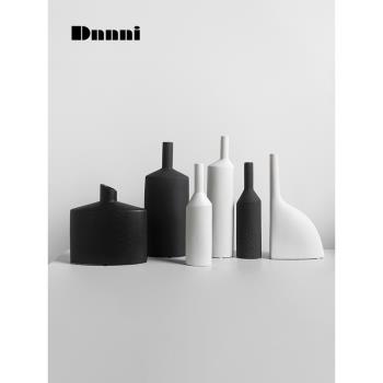 Dnnni簡約風花器組合創意擺件酒店民宿客廳乾花插花餐桌軟裝裝飾