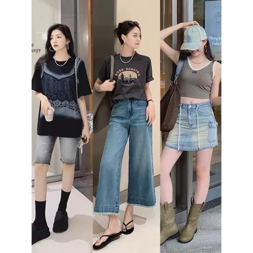 簡約精致時髦設計感錯落大小珍珠串珠項鏈銀灰色不規則漸變鎖骨鏈