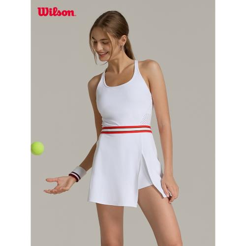 Wilson官方女士帶胸墊網球連衣裙
