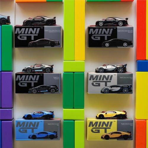 [匠心現貨]MINI GT1:64 布加迪 Bugatti Vision Gran銀色汽車模型