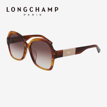 【太陽鏡】LONGCHAMP瓏驤時尚優雅遮陽墨鏡女夏LO681SA