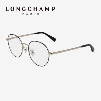 【光學鏡】LONGCHAMP瓏驤 圓框眼鏡框女近視眼鏡可配度數LO2123A