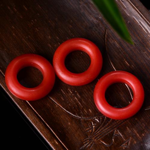 南紅散珠配飾卡環跑環面包圈環扣平安扣圓環保山瑪瑙配珠星月菩提