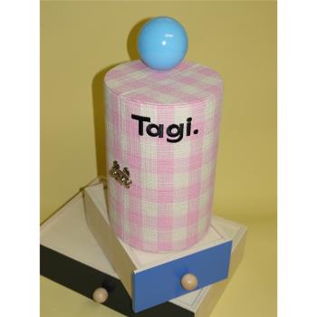 TAGI旋轉桌面收納小眾設計首飾盒