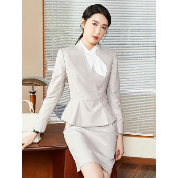 漣影播音主持藝考工作服職業套裝
