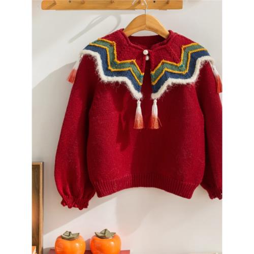 新媽咪手作云肩兩穿上衣手工編織自制diy棒針衣服材料包毛線團亻